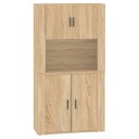  Highboard sonoma eik konstruert tre