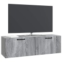  Vegghengt TV skap Grå sonoma 98 x 31 x 30 cm Konstruert tre