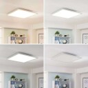 Arcchio Lysander LED-panel, CCT, 62 cm, hvit