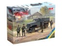 ICM 1/35 Chevrolet G7107 in German Service with infantry