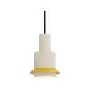 Chaumont Pendel Ø19xH28 White/Yellow   DCW
