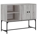 vidaXL Skjenk grå sonoma 100x40x79,5 cm konstruert tre