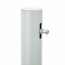 vidaXL Utklappbart side markise Beige 300 x 100 cm Polyester