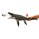 Jurassic World Rebirth Bite N' Blast Mosasaurus Dinosaurfigur med Mini-Dilophosaurus