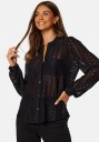 Vila Vichikka Lace L/S Shirt- Noos Black XS