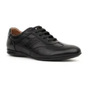 Sergio Moretti Herre Sko Svart 45 EU,