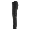 Blåkläder 145918459900C62 Arbeidsbukse med stretch, svart Str. C62, Klær