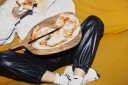Aida RAW Pizza Serveringsbrett Teak
