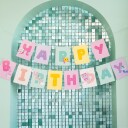 Partydeco Girlander Happy Birthday Gabbys Dukkehus GRL129