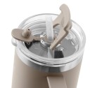 AYA&IDA Thermokopp med sugerør 880ml Krembeige