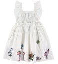 Stella McCartney Kids Kjole   Ivory m. Broderi   Stella McCartney Kids   6 år (116)   Kjole   Hvit