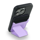 Decoded Silikon MagSafe Kortholder med Stativ - Lavendel