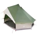 Tipi telt med tak med lagring grønn 400 x 346 x 250 cm taft