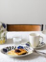 Arabia Paratiisi Frokosttallerken Ø21 cm Blå - Birger Kaipiainen