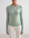 aim´n Soft Basic Long Sleeve - Green - S