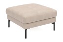 Menard Stoff Fotskammel 87 cm bred - Beige