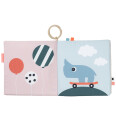 Done by Deer ™ Tummy Time stoffbok Hjort Friends  fargerik