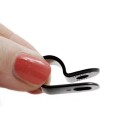 Kabelklemme P-klips 9,5 mm – polyamid for kabel og ledning