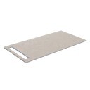 Korsbakken Benkeplate HPL med 1 Håndkleholder Svart / Side 70cm
