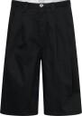 Weekday Cotton Chino Shorts   Black   52