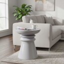 Sidebord og krakk – sjakkbrikkesilhuett allsidig design