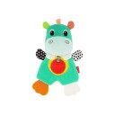 Infantino Cuddly Teether m/ sensorisk aktivitet Flodhest