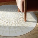 Rundt teppe   Sandrigo beige Størrelse: Ø 240 cm