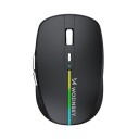 Wozinsky WMGK 1132 RGB Backlit Wireless Mouse Black Mus 6 Svart