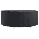  Utemøbelbeskyttelse Svart 244 x 244 x 71 cm 600D Oxford-stoff