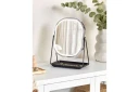 Sminkspegel Beliani Dordogne Guld/svart Silver\|\|Black  