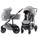 Komplett Barnevogn Britax Smile 5Z Frost Grey + Liggedel