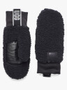 UGG Fluff Mitten With Logo Sort S/M
