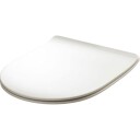 Lavabo Flo Slim Toalettsete Med myktlukkende hengsler, Hvit