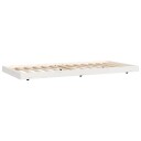  Sengeramme hvit 90x190 cm heltre furu 8720845640309