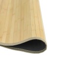 Teppe rund lys naturell 80 cm bambus 8721012370005