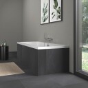 Duravit Vero Air Badekar for innbygging 1800x800 mm. Ryggstøtte på begge sider.