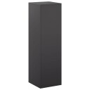 vidaXL Planteholder Svart 30 x 30 x 100 cm Stål