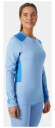 Helly Hansen Dame Lifa Merino Mellomvekt Crew Basislag Bl? XL marineblåXL