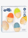 Small Foot  Wooden Music Eggs Groovy Beats 5pcs.