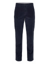 Knowledge Cotton Apparel Chuck Regular Corduroy Pants   Navy   33 x 34