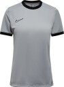 Nike Trenings T Skjorte Dri FIT Academy 25   Grå/Svart/Hvit Kvinner størrelse X Large