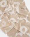 Unikko Badehåndkle Off white / Linen