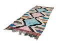 Marokkansk Boucherouite teppe 120 x 275 cm Størrelse: 120 x 275 cm