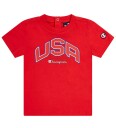 Champion Shorts Sett   T skjorte/Shorts   Ekte rødt   Champion   68   Shorts Blå   62