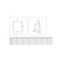 Flexit Kappe m/stuss Aero 125 sort - 49217