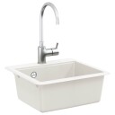  Vask Hvit 470 x 440 mm Granitt