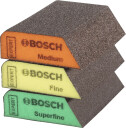 Bosch S470 3-dels Slipesvampsett for Malingsfjerning 69x97mm