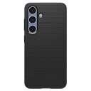 Spigen Liquid Air Matte Sort Mobildeksel for Samsung Galaxy S25