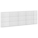 vidaXL Gabion med 5 mm Tråd og 5x5 cm Maske 450x20x150 cm