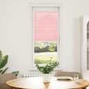  plisségardin Rosa 50x100 cm Stoff Bredde 49,4 Polyester